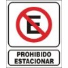 Prohibido estacionar COD 1005
